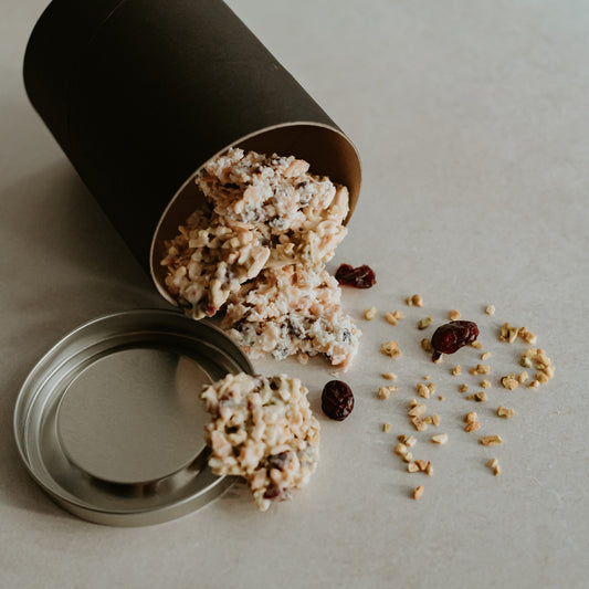 Grignotines Branco - Amêndoas, Pistachio e Cranberry